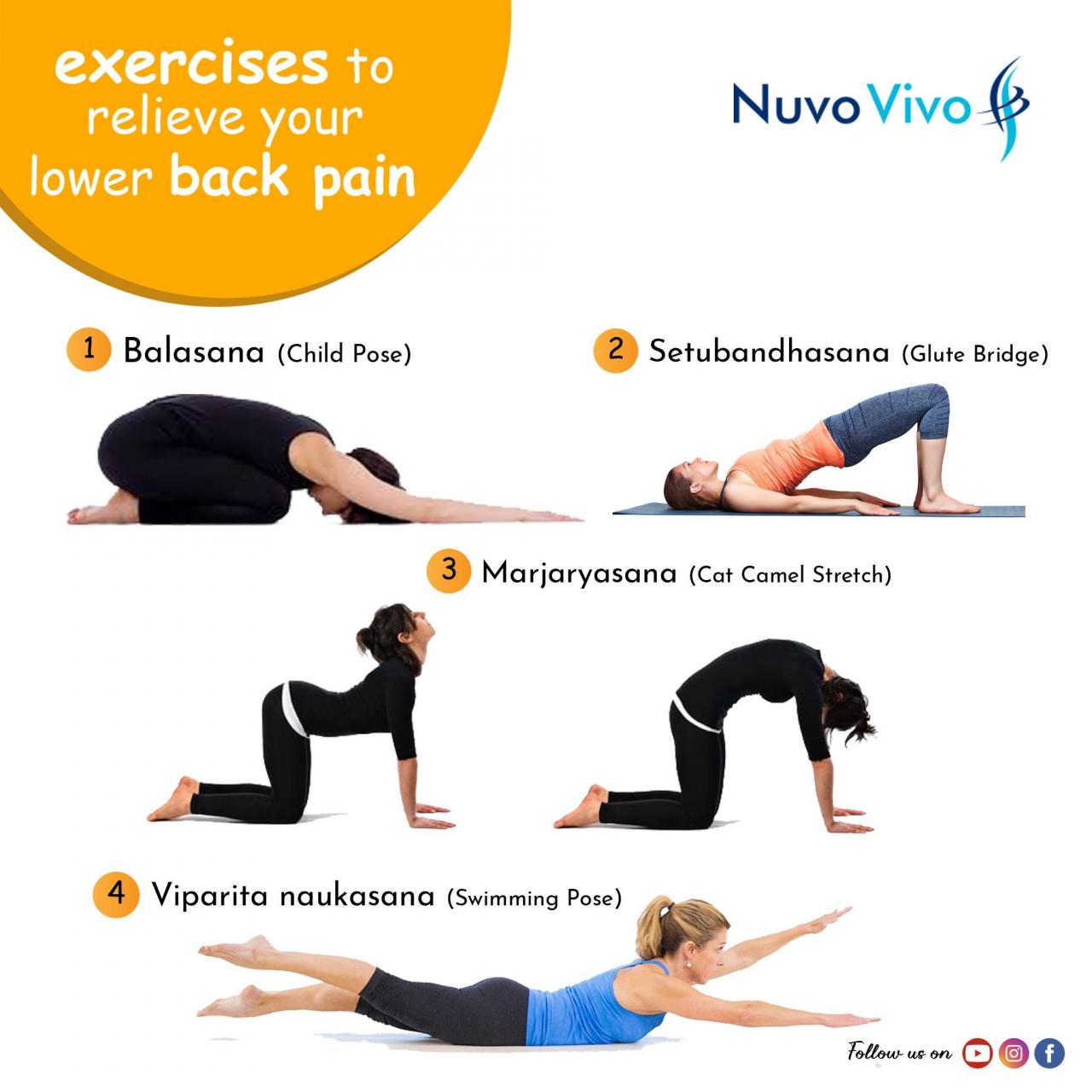 Back exercises lower pain low ease standing stretch floor